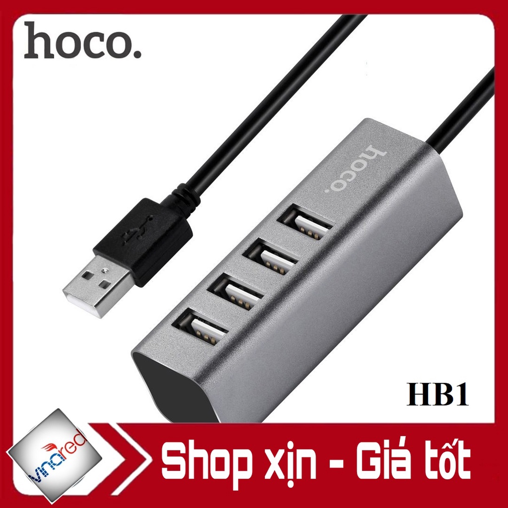 HUB Chia USB 4 Cổng Hoco HB1 Chính Hãng