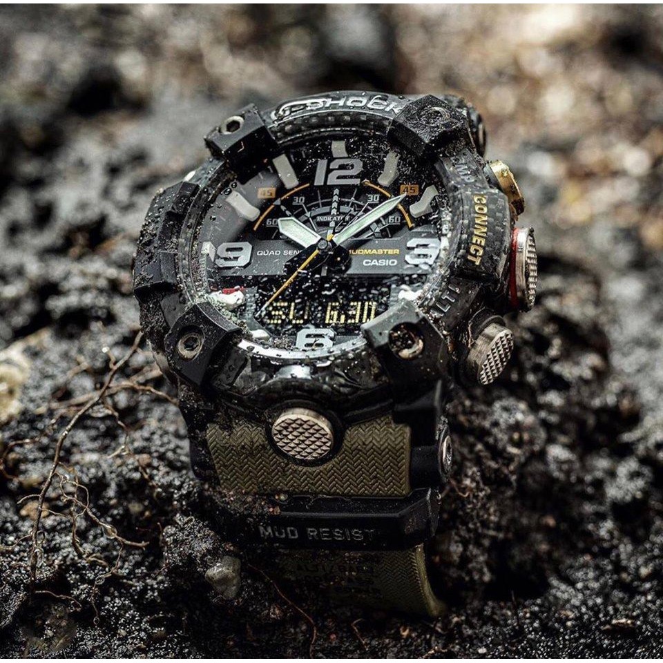 Đồng Hồ Casio Nam Dây Nhựa GSHOCK GG-B100-1A3DR Chính Hãng