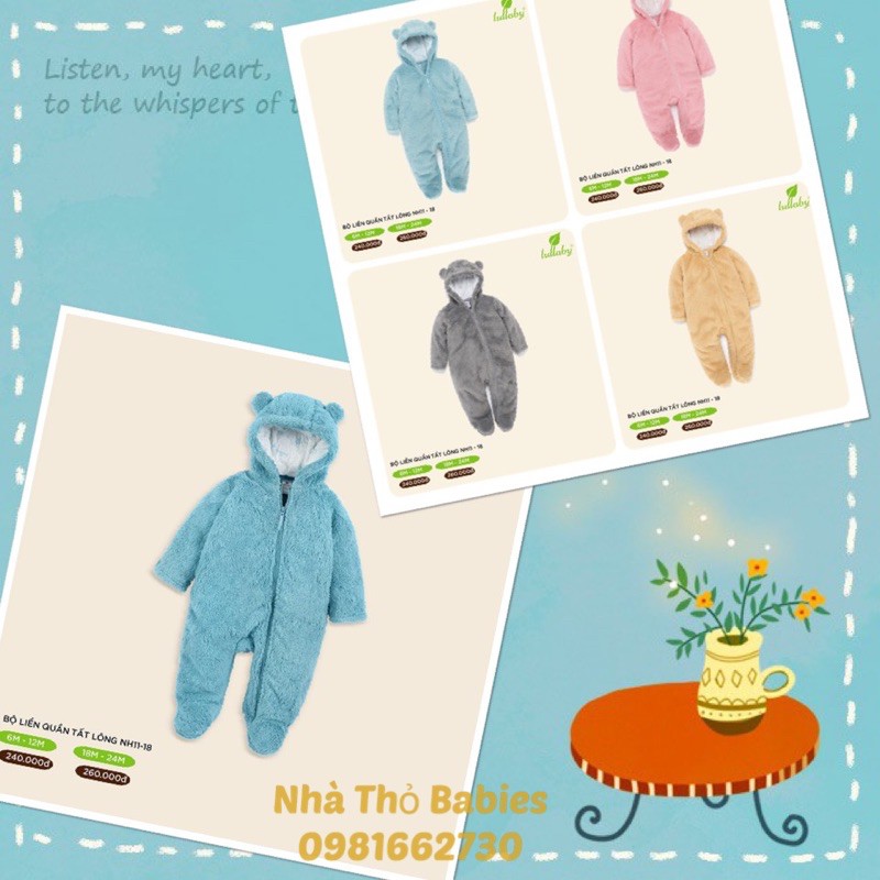 Body lông liền tất NH11_Lullaby