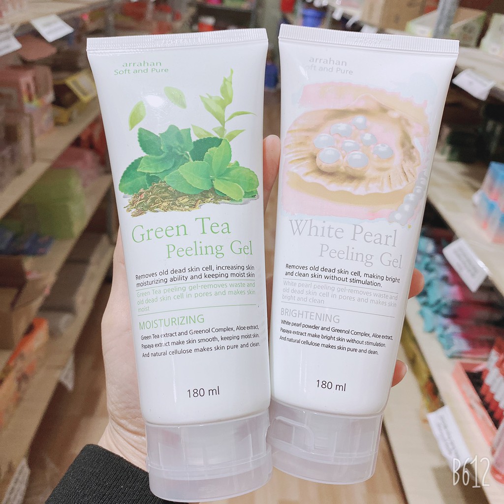 Tuýp tẩy da chết trà xanh, ng.ọc tr.ai 180ml D213 | BigBuy360 - bigbuy360.vn