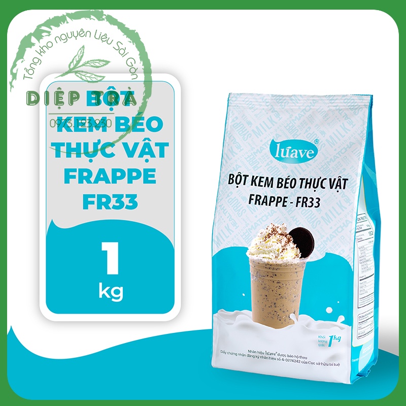 Bột Sữa Kem Béo / Đá Xay / Cacao Luave Gói 1kg