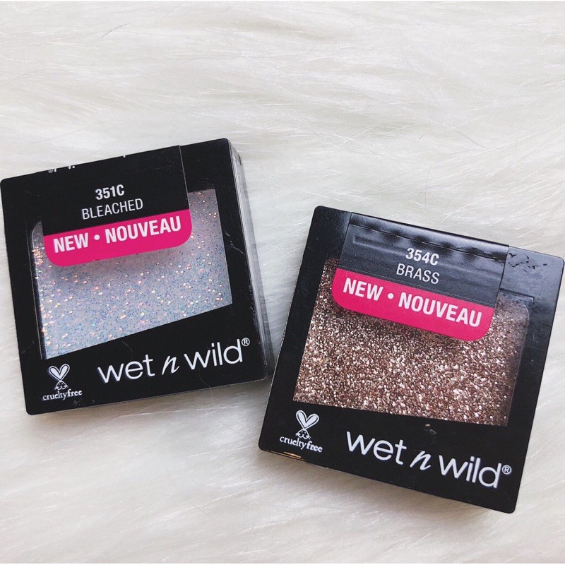 [Bill] Nhũ Mắt Wet n Wild Glitter Eyeshadow 351C Bleached