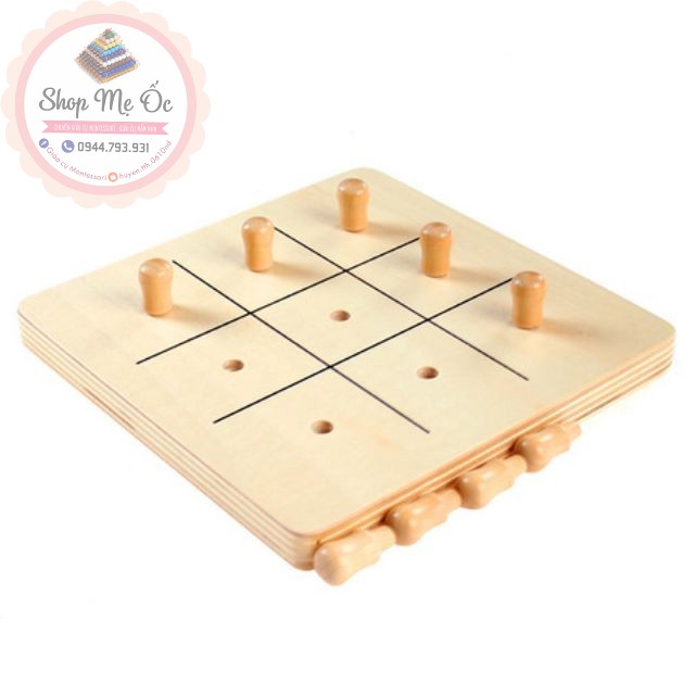Giáo cụ Montessori - Kỹ năng cầm đồ vật bằng 2 ngón tay