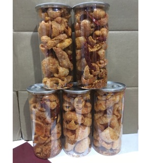 [ĂN VẶT HCM] - Da heo chiên giòn cháy tỏi ớt lọ 300g