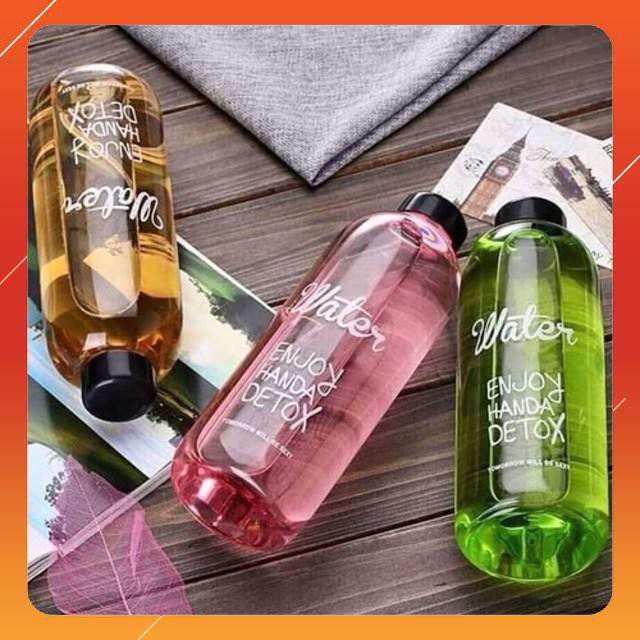 Bình uống nước Detox loại 1 lít có túi vải | BigBuy360 - bigbuy360.vn