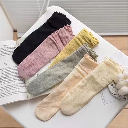 Vớ Lưới Cổ Cao Thoáng Khí Phong Cách Nhật Bản Thời Trang Xuân Hè Mới 2022