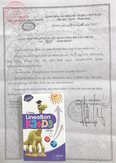 K2D3 Lineabon [ kèm quà tặng hoặc mã giảm giá ], dùng cho trẻ sơ sinh và trẻ nhỏ | BigBuy360 - bigbuy360.vn