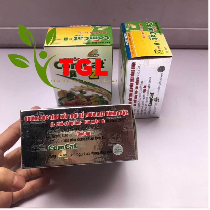 Phân bón lá sinh học Comcat 150WP, Thuốc Kích Thích Sinh Trưởng Cây Trồng - Gói 3,8gr