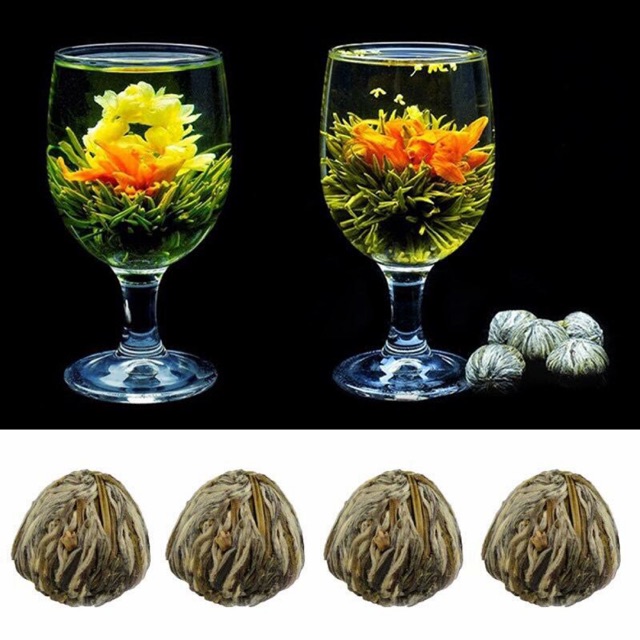 Trà nở hoa nghệ thuật