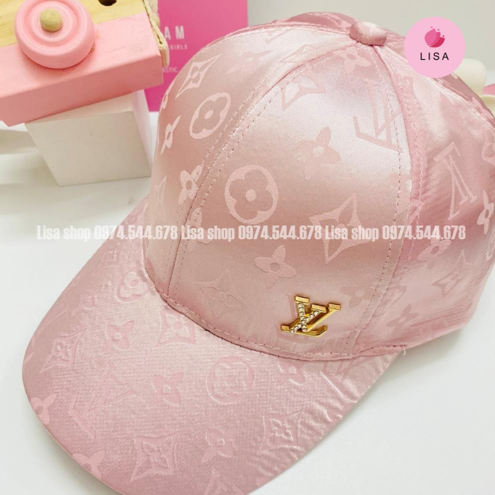 [HÀNG LOẠI 1] Mũ Lưỡi Trai, Nón Kết đính đã chữ kim loại phong cách cực cá tính cho nam nữ Lisa, M32