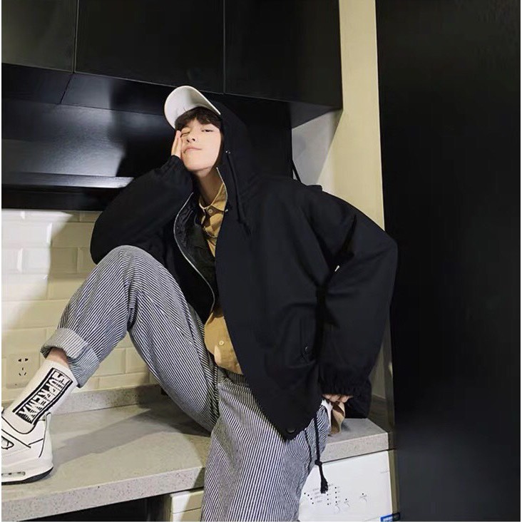 [Mã WASKT304 giảm 15% tối đa 30K đơn 99K] Áo khoác dù unisex form rộng KAO, nam nữ ulzzang WIND | BigBuy360 - bigbuy360.vn