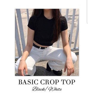 Áo croptop ôm body basic