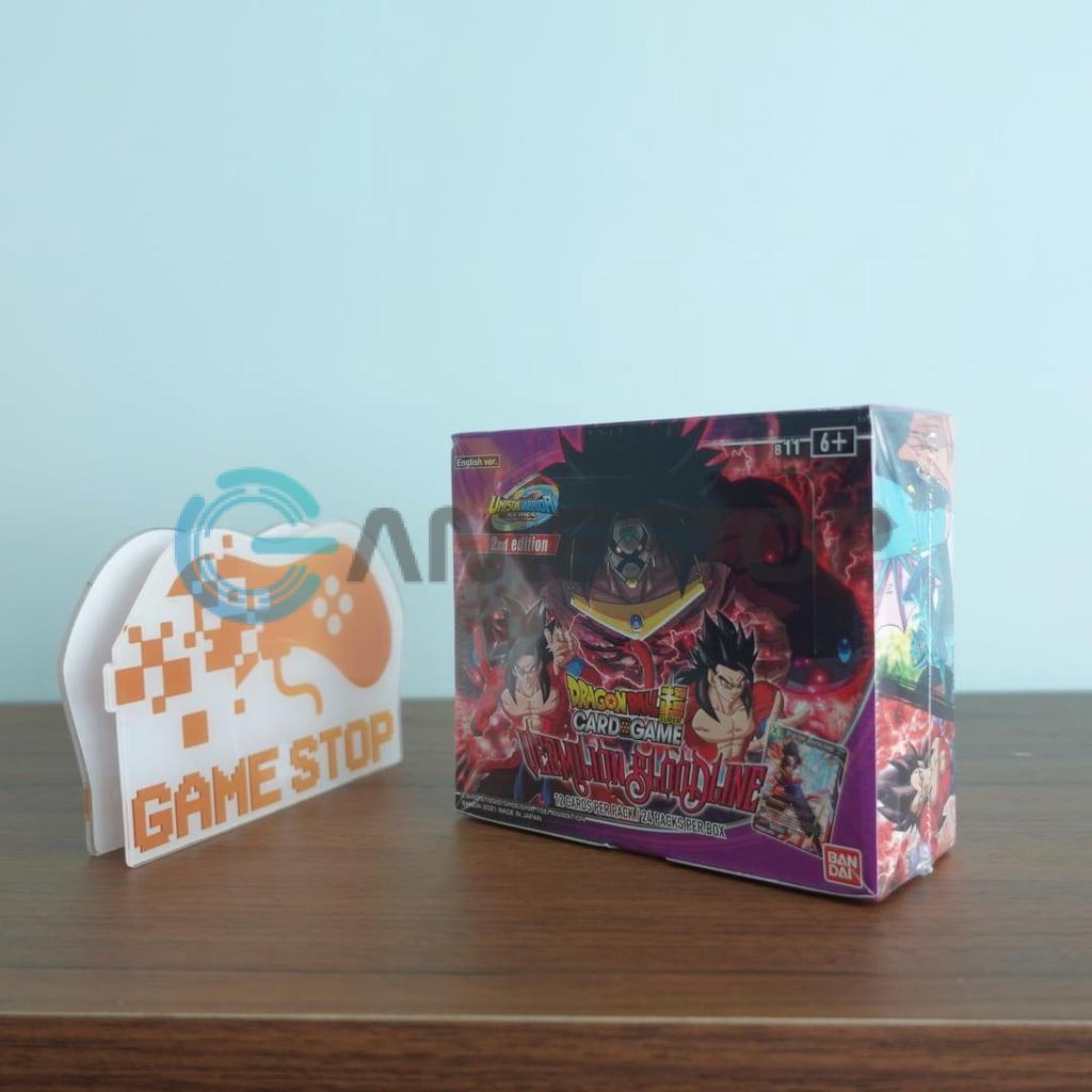 Thẻ bài Dragon Ball Super TCG Vermilion Bloodline Booster Box DBS B11 2nd Edition Bandai bản tiếng Anh DBTCGUSBOOB03