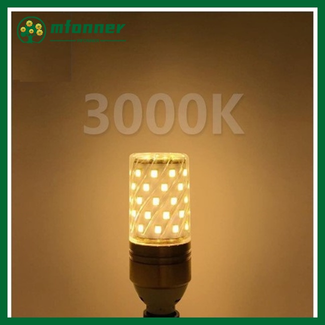 Bóng Đèn Bắp Led E14 12w / E27 16w 2835 3000k Ánh Sáng Trắng Tự Nhiên 6500k