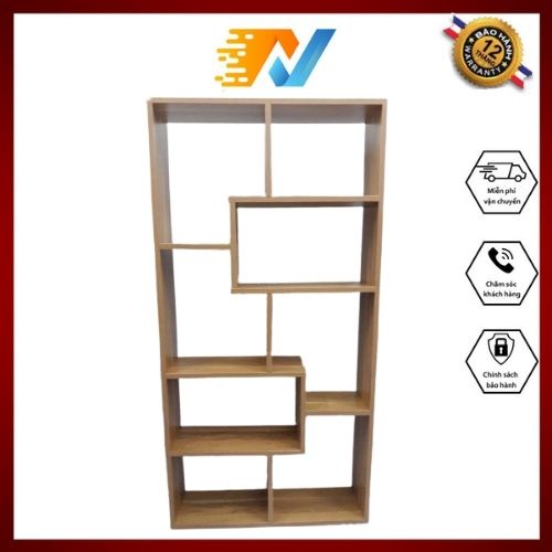 Kệ Sách, Giá Sách Gỗ Để Sàn Đa Tầng Thông Minh , Chất Liệu MDF Lắp Ghép Ráp Tiện Ích