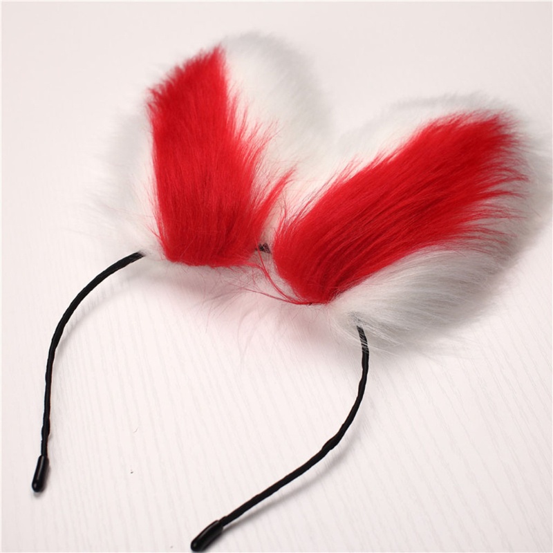 Băng Đô Tai Thú Nhồi Bông Hóa Trang Halloween