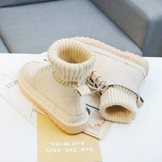 Giầy boot cao cổ len ( Hàng order) hagauorder
