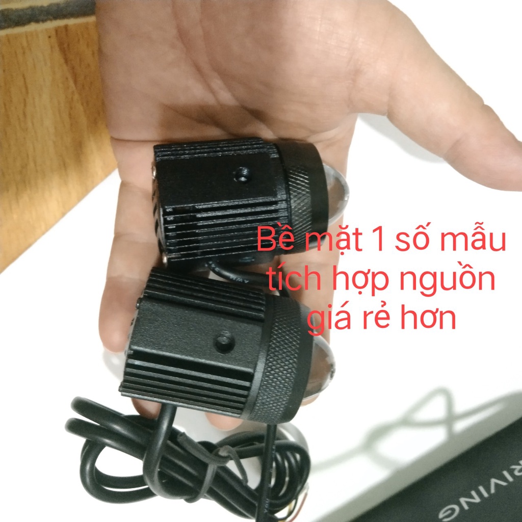 Đèn Trợ Sáng Bi 2 chế độ vàng - trắng (giá 1 chiếc) HỘP VUÔNG