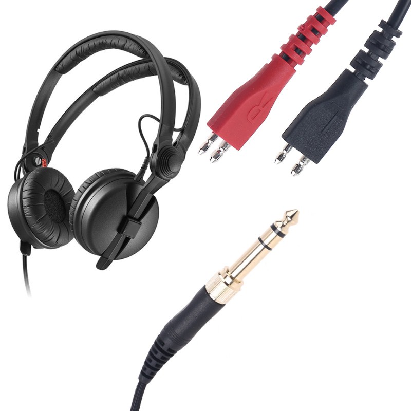 Dây Cáp Âm Thanh Thay Thế Dài 3m Cho Tai Nghe Chụp Tai Sennheiser Hd650 Hd600 Hd580 Hd25