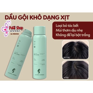 Dầu Gội Khô DGK Xanh Dạng Xịt Nội Địa Trung 150ml