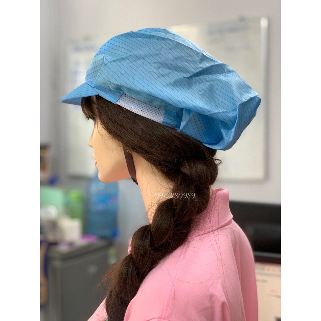Nón Kết Phòng Sạch chống tĩnh điện - 100% HÌNH THẬT