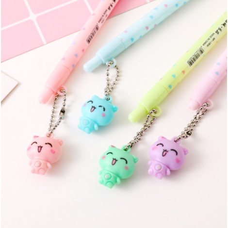 bút chì bấm mèo BC7  cute viết chì dễ thương