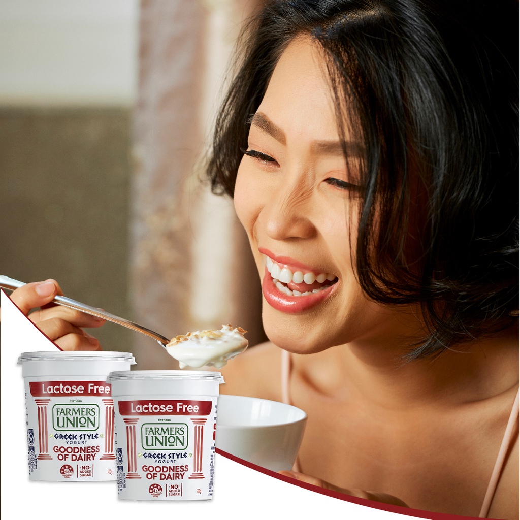 Sữa Chua Hy Lạp Greek Yogurt Farmers Union không lactose 500g - 1 hũ