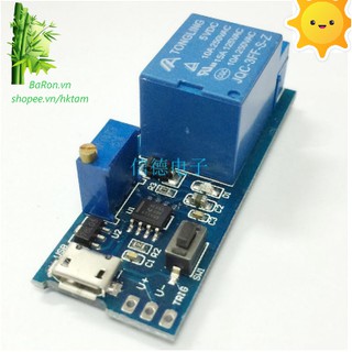 Mạch tạo trễ ứng dụng đóng hạ cửa, tắt đèn sau khi nhấn nút từ 0 - 24 giây