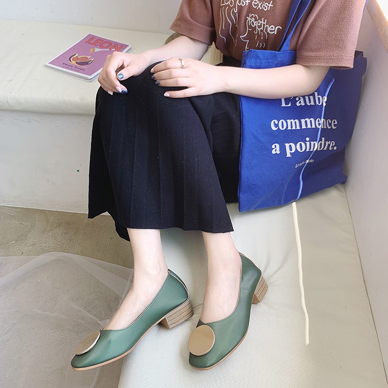 Giày Búp Bê Mũi Vuông Thời Trang 2021 Phong Cách Hàn Quốc Cho Nữ | BigBuy360 - bigbuy360.vn