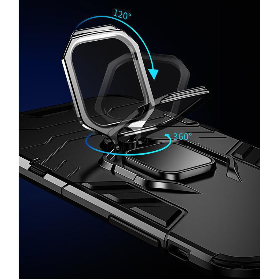 Ốp lưng ironman chống sốc, kèm iring chống lưng cho oppo reno 4 và các dòng máy khác của oppo