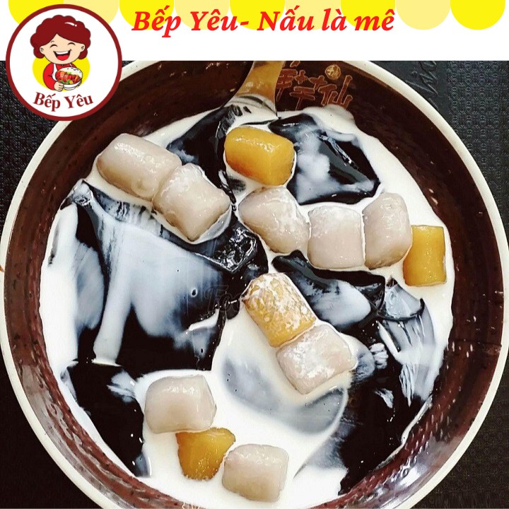 Bột Sương Sáo Đen, Trắng Grass Jelly Thuận Phát Gói 50g