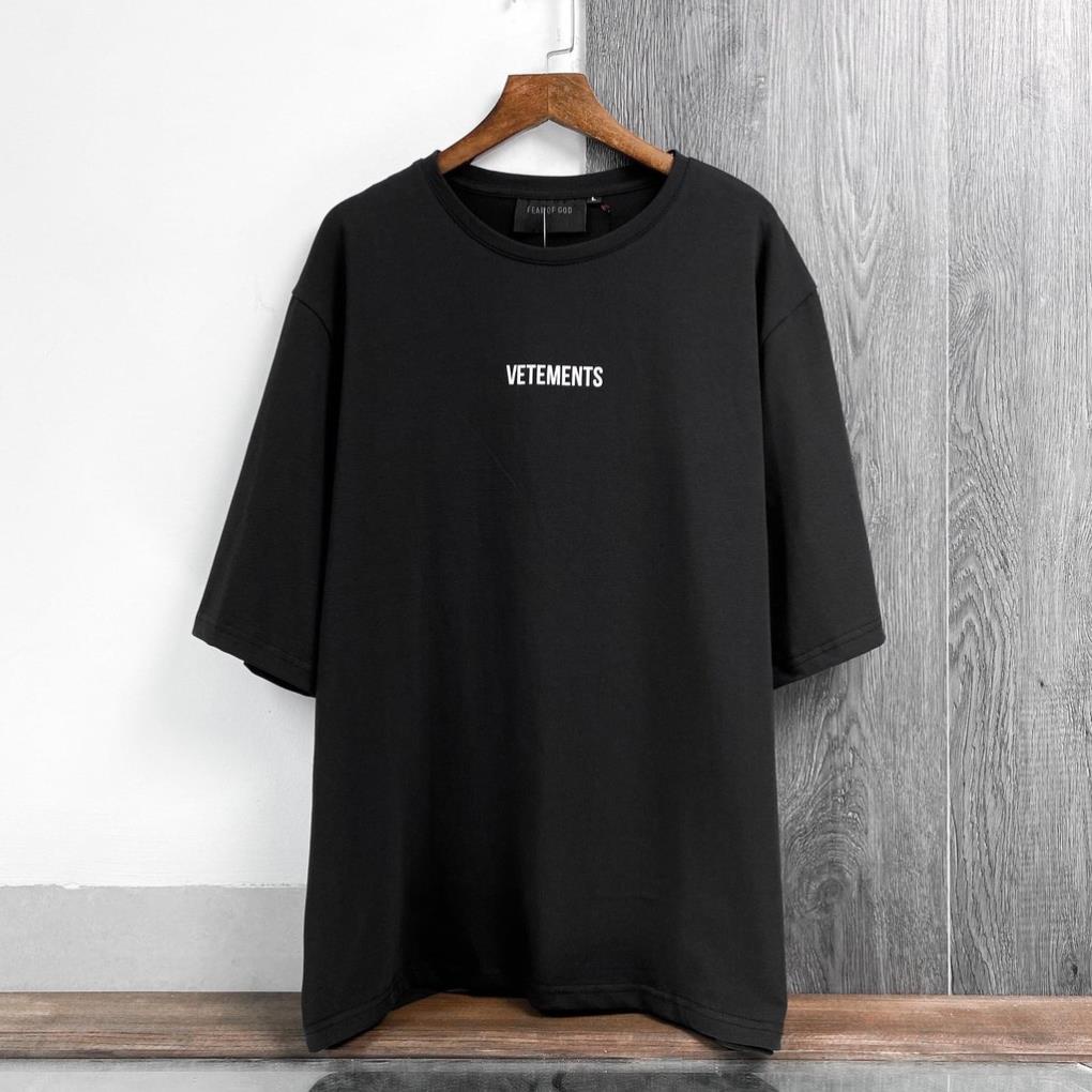 Áo thun Vetements, áo phông unisex, chất cotton thoáng mát, form rộng, xuongaophong