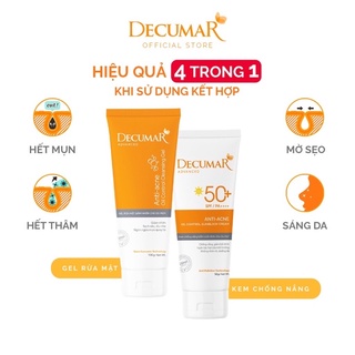 DECUMAR ADVANCED - Sạch Mụn, Kháng Khuẩn, Mờ Thâm