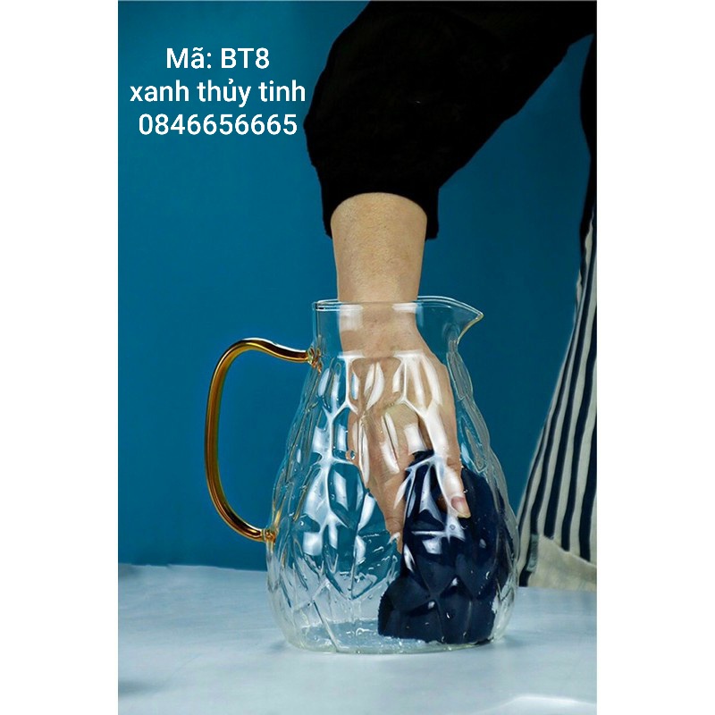 Bình thuỷ tinh nắp inox 1900ml (BT8)