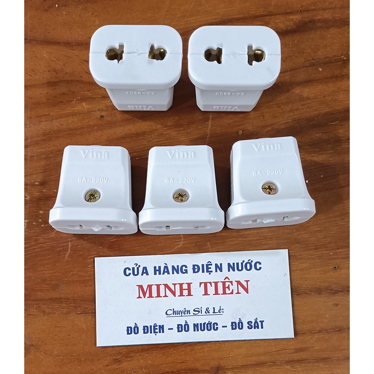 Phích cái nối điện, ổ cắm đơn nối điện VINA, NANOCO