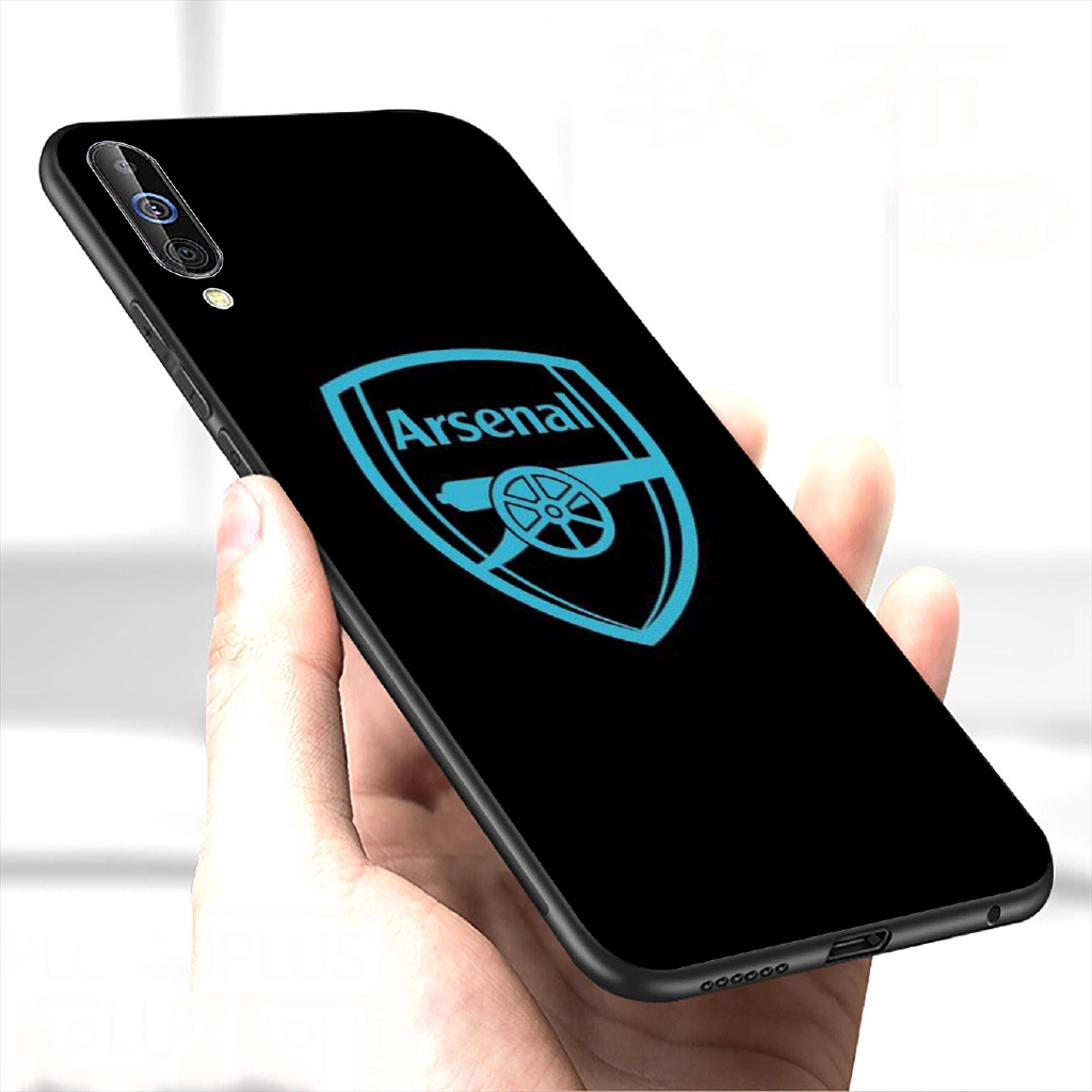 Ốp lưng logo đội bóng Arsenal nhiều mẫu cho điện thoại Samsung Galaxy A51 A71 A81 A91 J7 Duo Note 10 Plus Lite 8 9