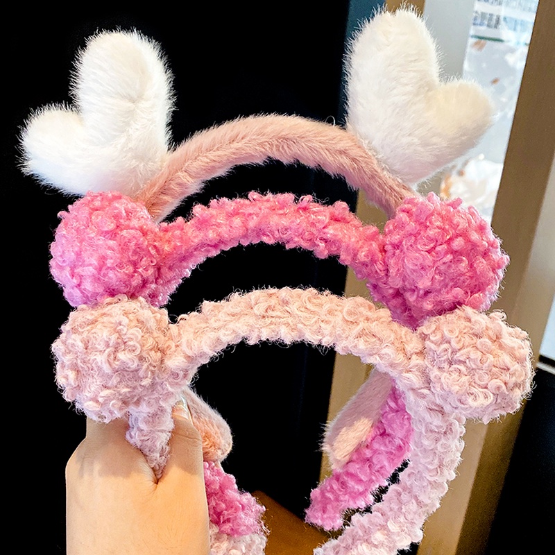 Băng đô cài tóc bằng vải bông không đau thời trang Hàn Quốc cho bé