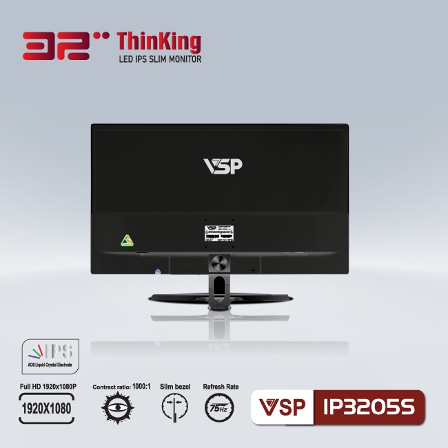 Màn hình LCD 32″ VSP (IP3205S) FHD IPS 75Hz 8Ms Chính Hãng Bảo hành 24 Tháng
