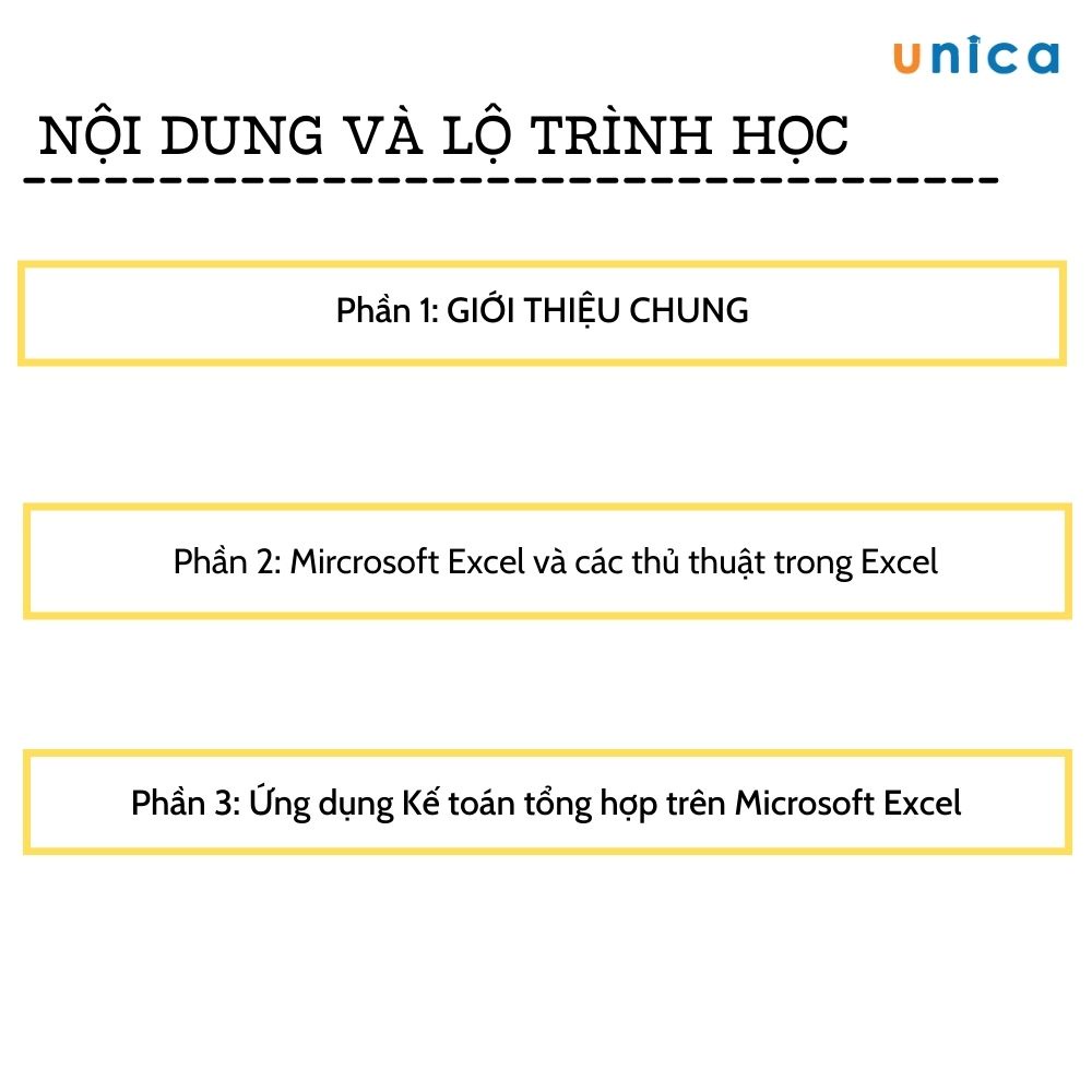 Toàn quốc-  Khóa học Kế toán tổng hợp thực hành trên Excel , GV Bùi Đình Sa UNICA.VN