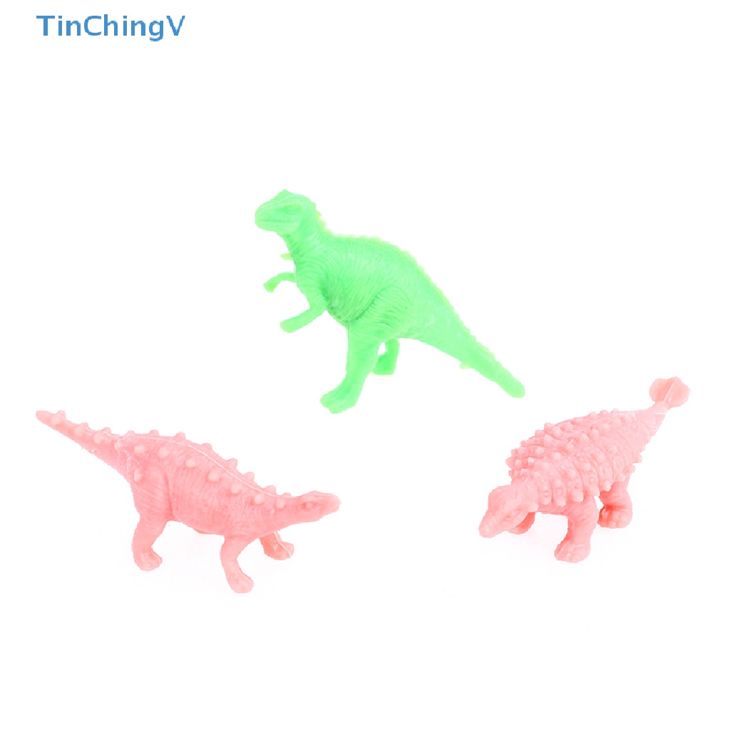 [TinChingV] Set 10 Mô Hình Đồ Chơi Khủng Long Mini Cổ Điển