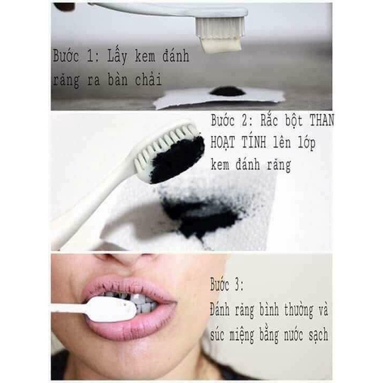 Than hoạt tính trắng răng hữu cơ 70g SUZIKO, đánh răng sạch mảng bám và cao răng hiệu quả