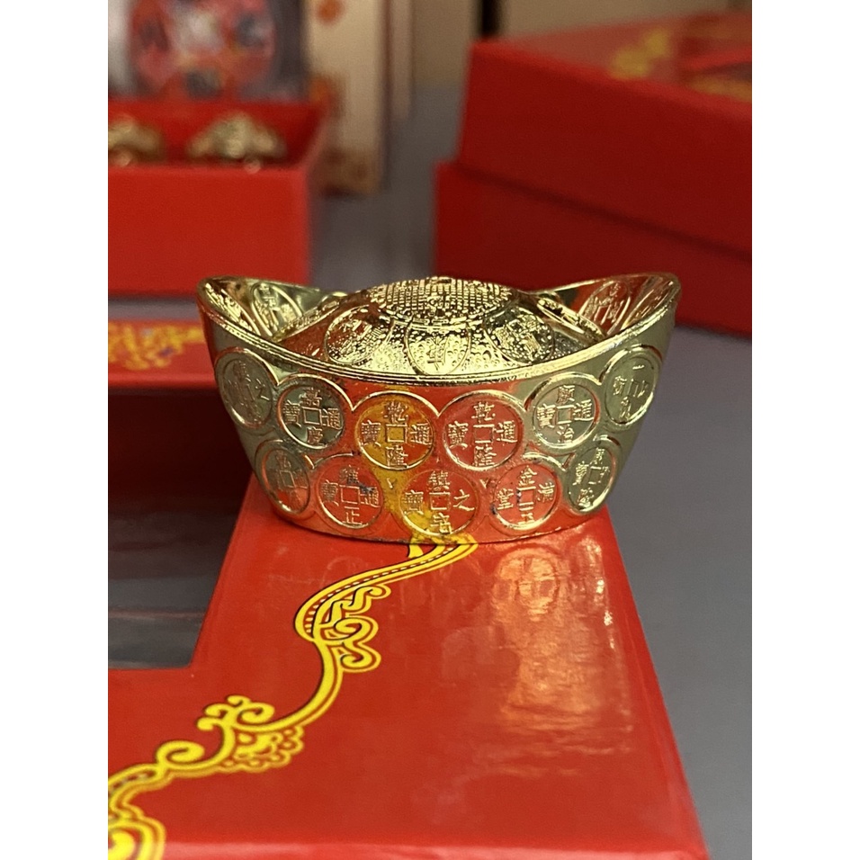 Cục Vàng Hợp kim ( Vật phẩm phong thủy ) - Phật Giáo Tường Thuận