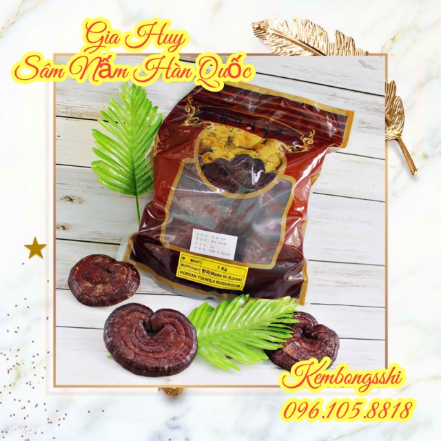 [SỈ TẬN GỐC] Nấm Linh Chi Đỏ Hàn Quốc 1kg