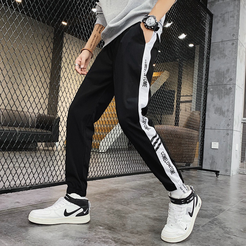 【2 cái】quần nam jogger thun quần nam dài đẹp quần bó chân mặc thường ngày thời trang