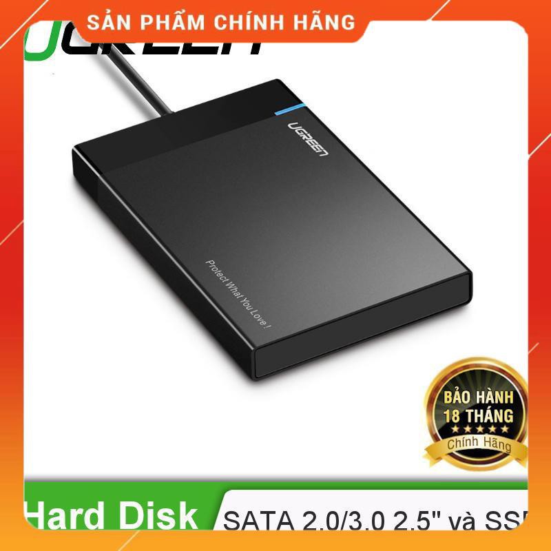 Vỏ hộp đựng ổ cứng SATA 2.0/3.0 2.5&quot; và SSD vỏ nhựa ABS cao cấp dailyphukien