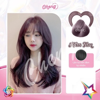 Thuốc Nhuộm Tóc Màu NÂU TÍM Không Tẩy | Chenglovehair, Chenglovehairs
