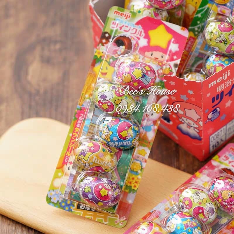 Chocolate + Kẹo quả trứng Meiji