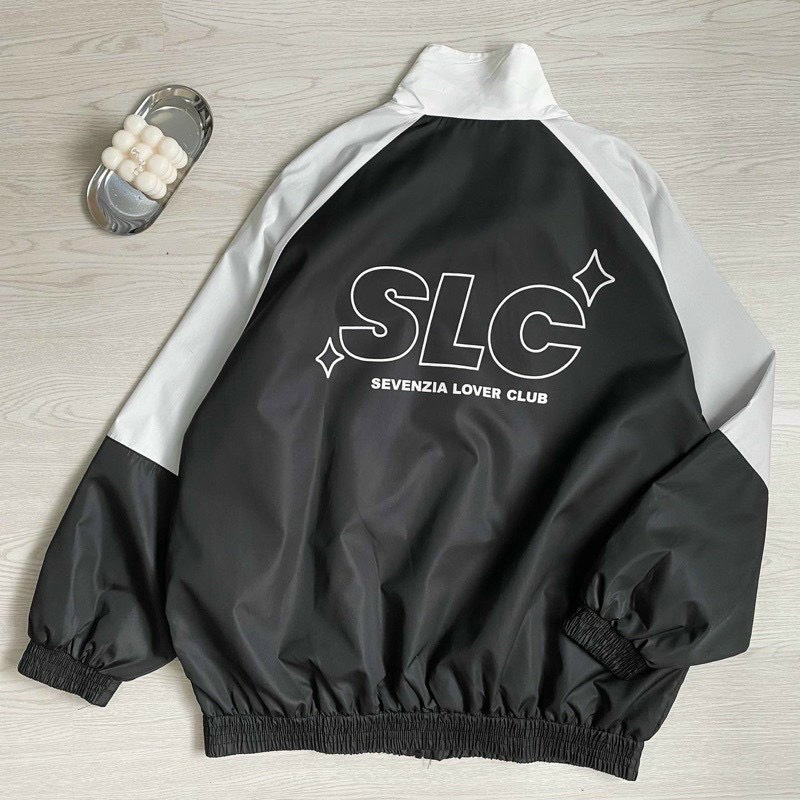 Áo Khoác Dù Unisex SLC Vải Dù 2 Lớp Phối Màu Ulzzang Học Sinh Thiết Kế Cá Tính Phong Cách Thời Trang Cá Tính Mới