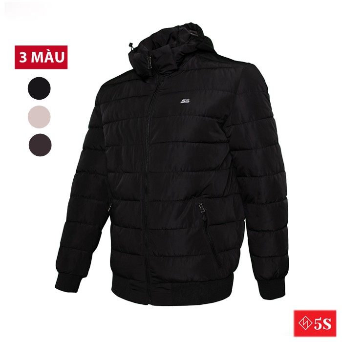 Áo Phao Nam 5S Kiểu Dáng Bomber, Chất Liệu 100% Polyester, 3 Màu Basic, Có Mũ, Chần Bông Dày, Giữ Ấm Cực Kì Tốt (022-02) | BigBuy360 - bigbuy360.vn