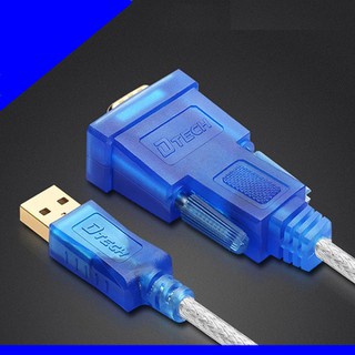 Cáp USB to Com  cổng Âm dài 1.5m DTECH